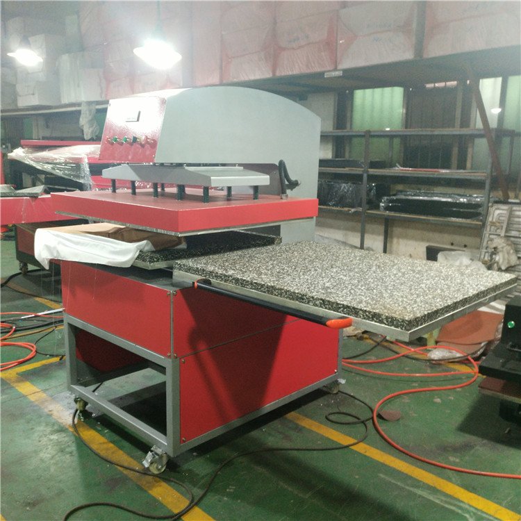 CY 100x120cm customized 80x100 large sublimation mat fabric heat transfer equipment pneumatic heat press machine price