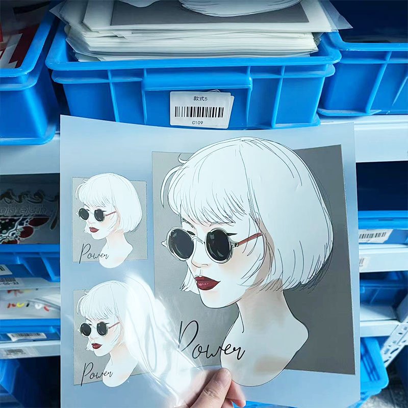 XinHeng Custom High Quality DTF Transfers Vinyl Designs for T-shirts Screen Heat Transfer Print Tshirt Stickers