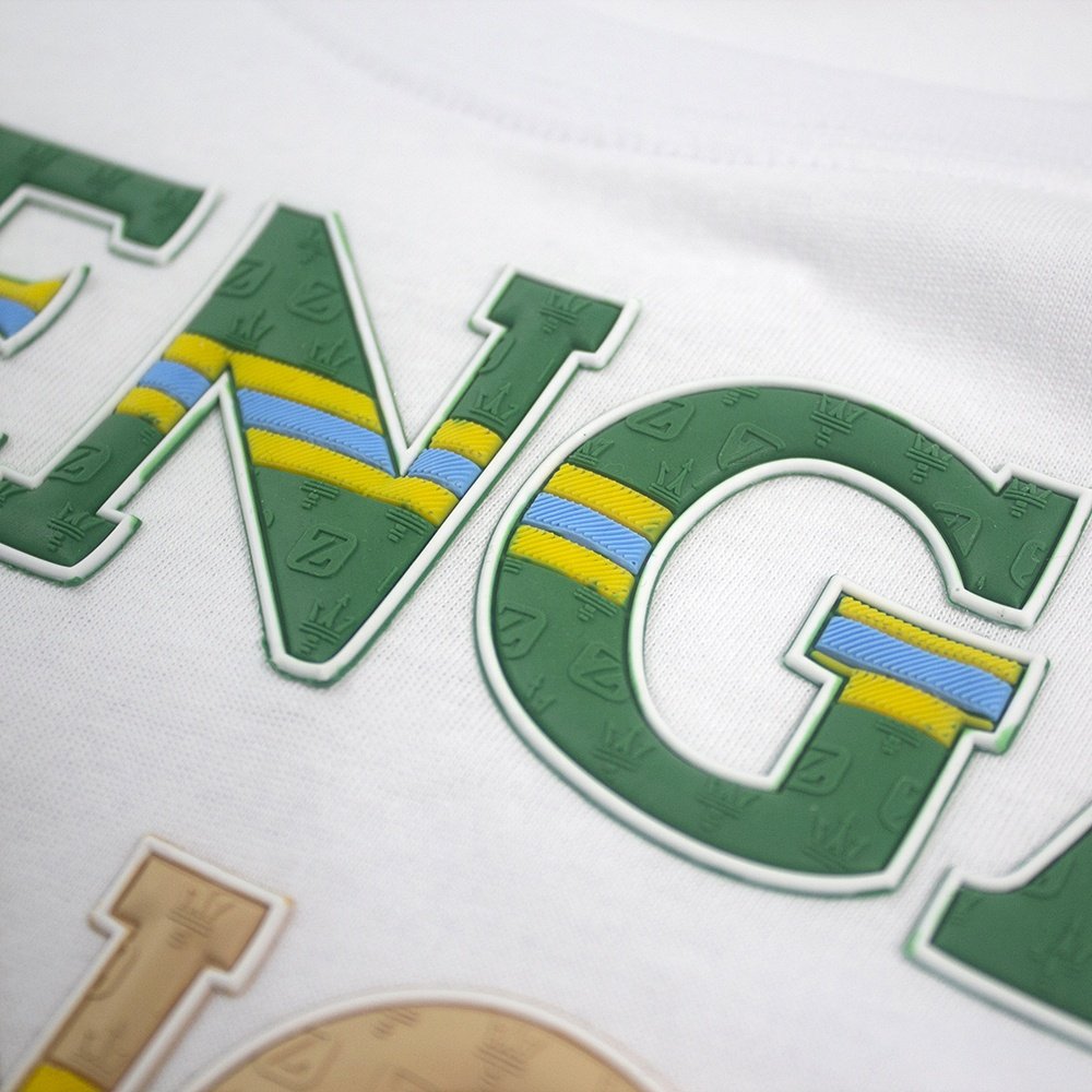 Silicone Garment Stickers Factory Clothing Heat Transfer Letters Labels with Custom Soft 3D Raised Logo