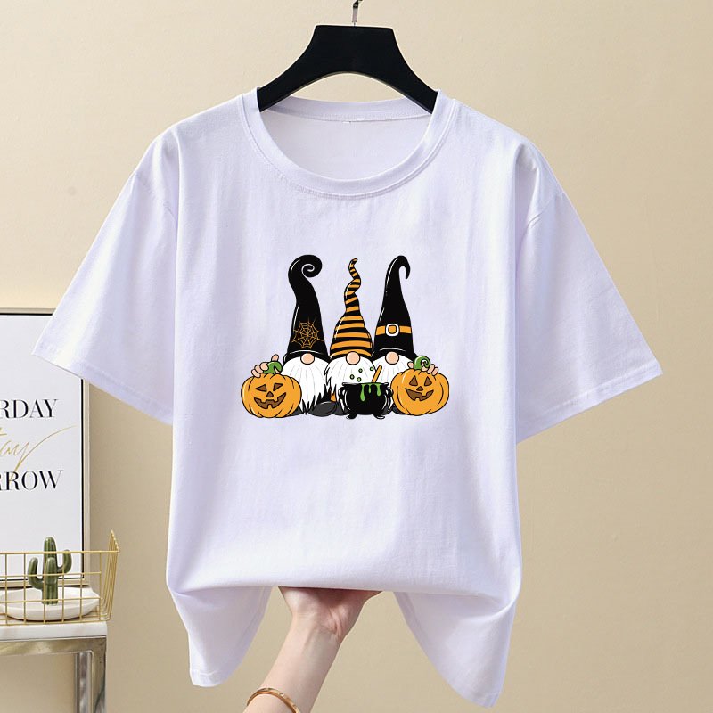 Custom Halloween Dtf Transfers Ready To Press Full Color Horrible Heat Transfer Printing Stickers Iron on T Shirt Fabric