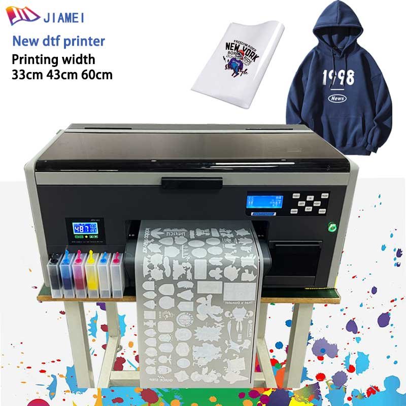 A3 Dtf Printer Transfer Printing Machine commercial single xp600 head Commerical Dtf Printer For Small Business
