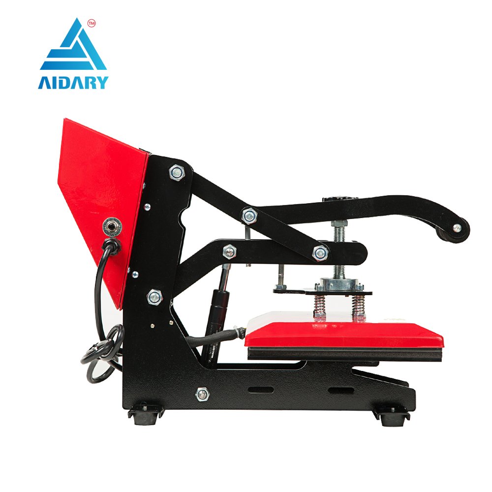 23x30cm Manual Heat Press Machine for Cotton Tshirt Press Heat Transfer Provided 18 CE Certificate Digital Controller Multicolor