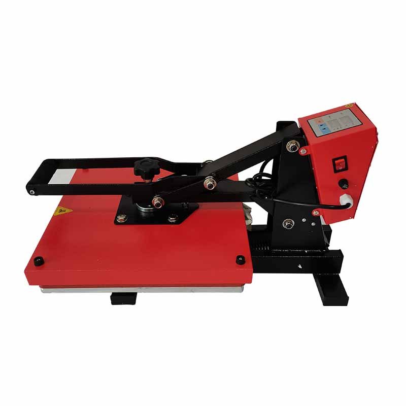 High pressure T shirts heat press transfer machine 38*38 plain flatbed heat transfer printing machinery