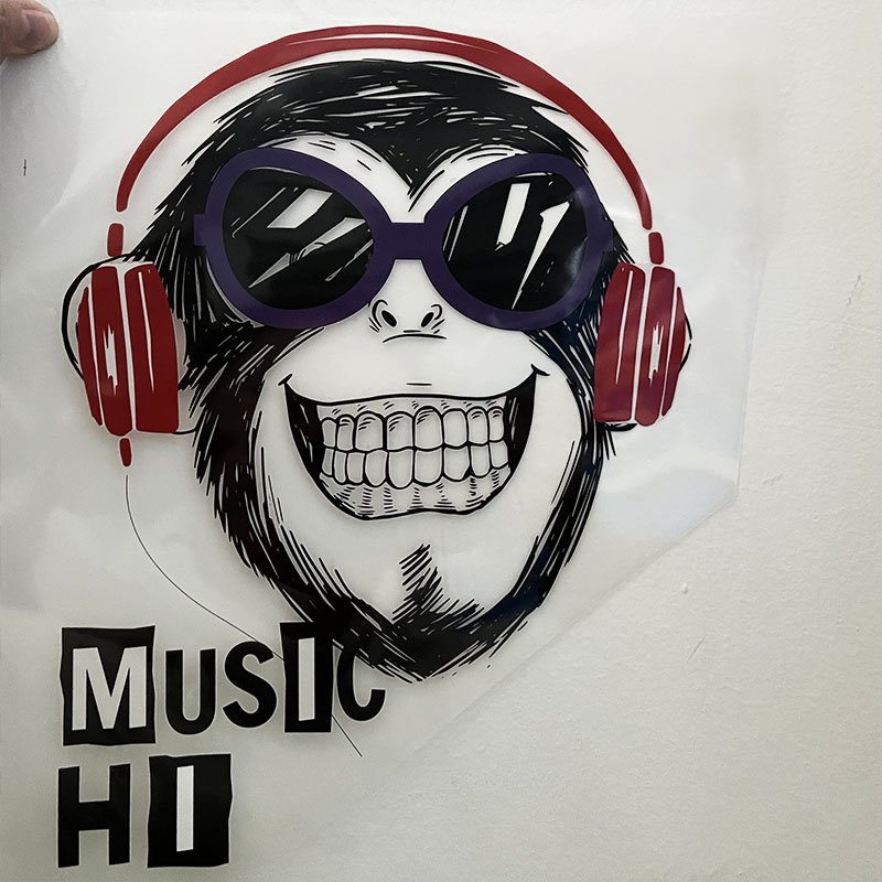 XinHeng Customized Labels Transfer Printing Heat Transfers for T-shirts High Quality Screen Print Logo