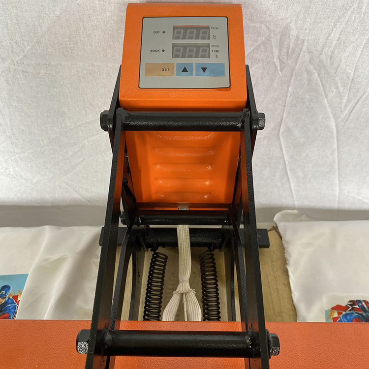 Heat Press Machine Sublimation Hot Stamping Machine Manual Heat Transfer Printing Machine Garment Provided 40x60 Cm Small Size