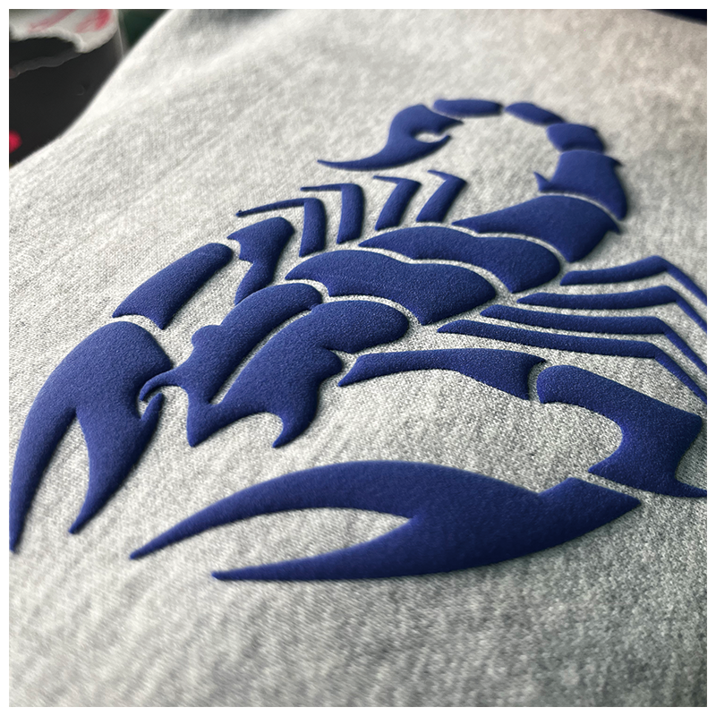 Custom screen print transfers 3D Silicone Logo Heat Transfer for Garments 3D Puff Heat Transfer Vinyl Designs for T-Shirts