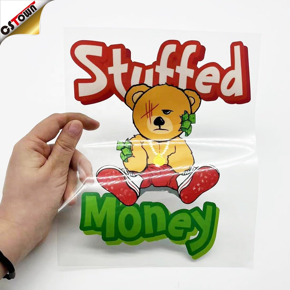 Custom Heat Transfer Vinyl Print Heat Transfer Printed Transfer Printing for T-shirt