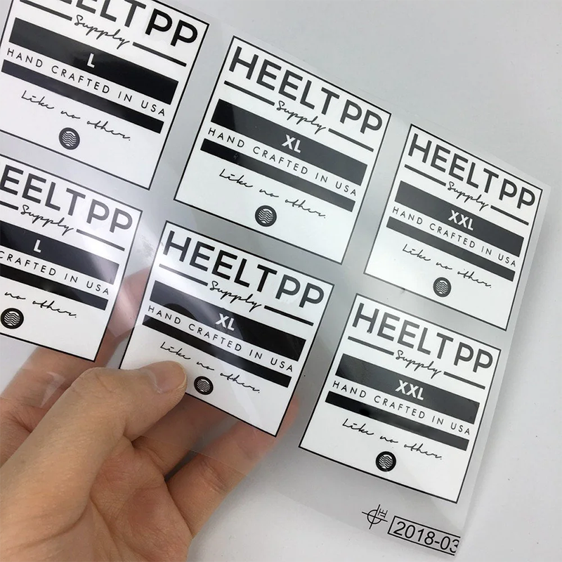 Wholesale fashionable custom 3d waterproof heat transfer silicone logo labels iron on neck size labels for clothing