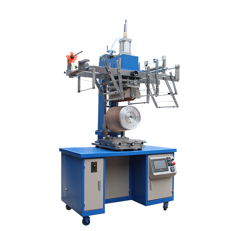 Cylindrical Curved Heat Transfer Printing Machine for Plastic Bucket Paint Bucket