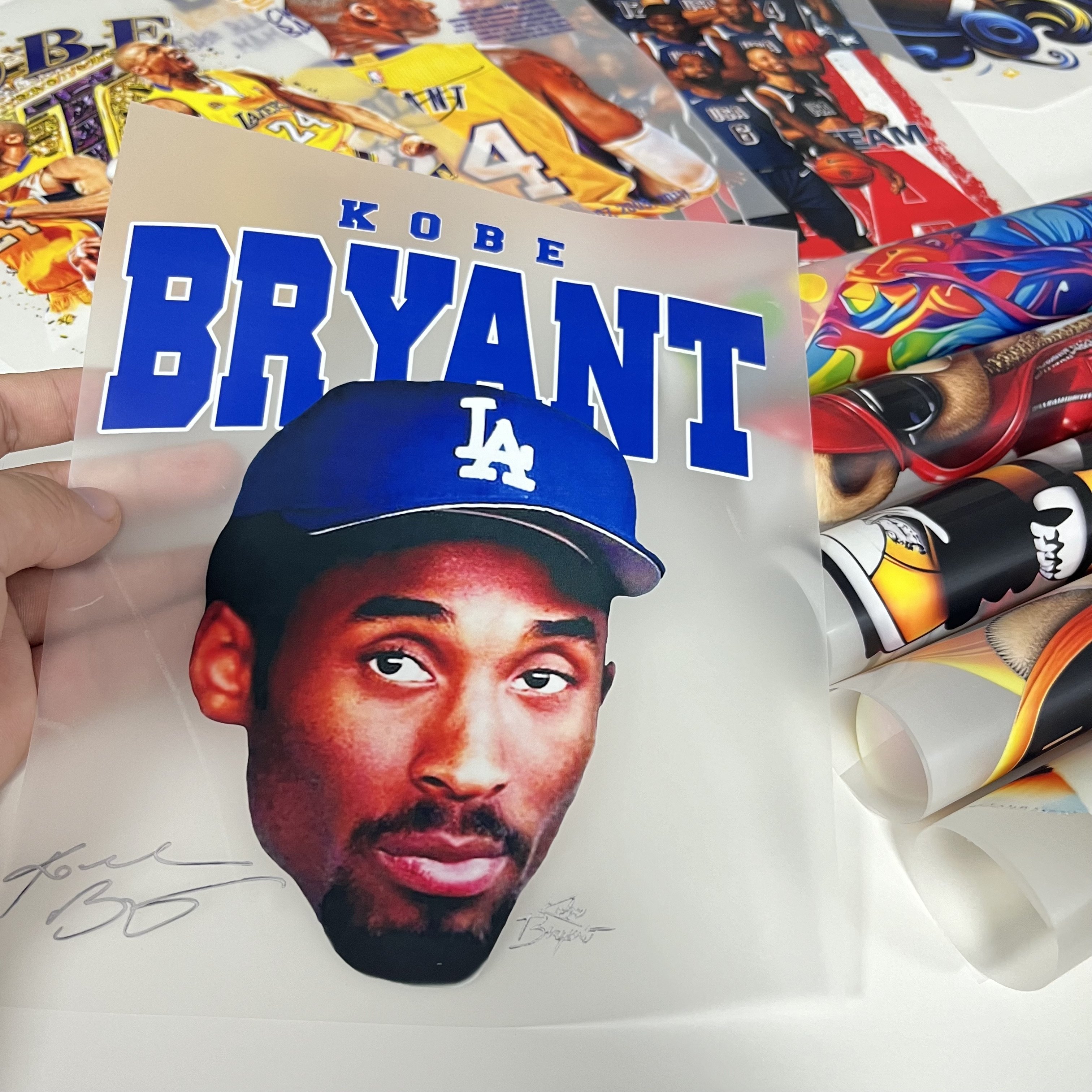 Factory Custom Hot sale Design Screen Printing Soft Plastisol Heat Transfers DTF Transfer Logo Print on Clothing Printing