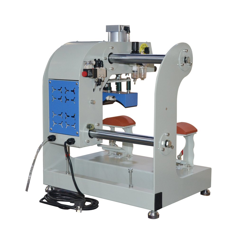 Air press single bed pneumatic heat press machine for c.a.p 8x14cm automatic open logo labelless sublimation transfer
