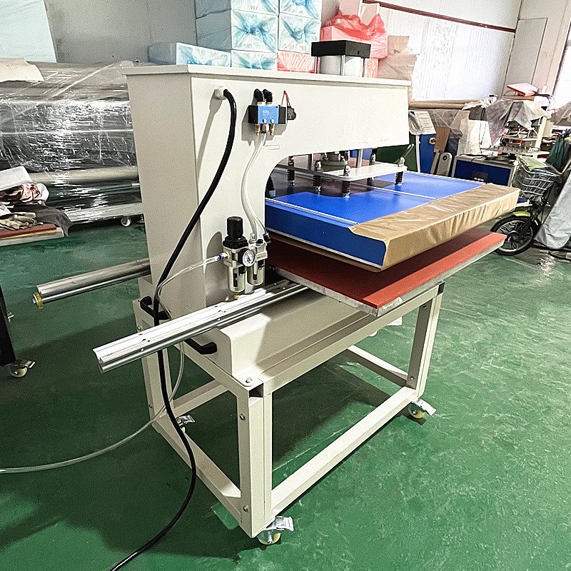 Large Format Smooth Swing Touch LCD Heat Press Machine Heavy Duty 80x100 Sublimation Machine Garment Fabric Printing Provided