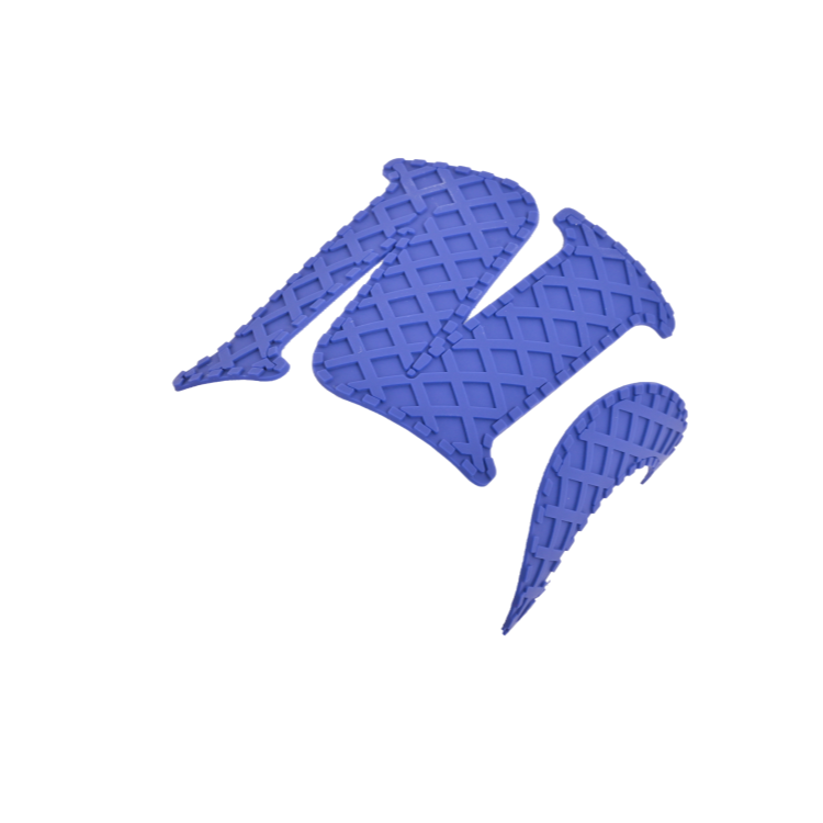 3D silicone hot stamping label Honeycomb thick plate silicone printing label Silicone heat transfer hot stamping label