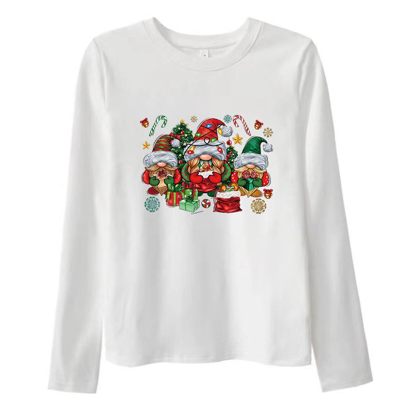 Christmas Day Snow Men Heat Transfer Sticker For Clothing pillows DIY T-Shirts dtf powder for t shirt heat transfer printing