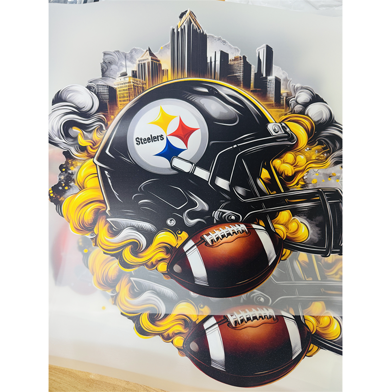 High quality dtf heat transfer label design Customized Design Heat Transfer Press Sticker For Clothing