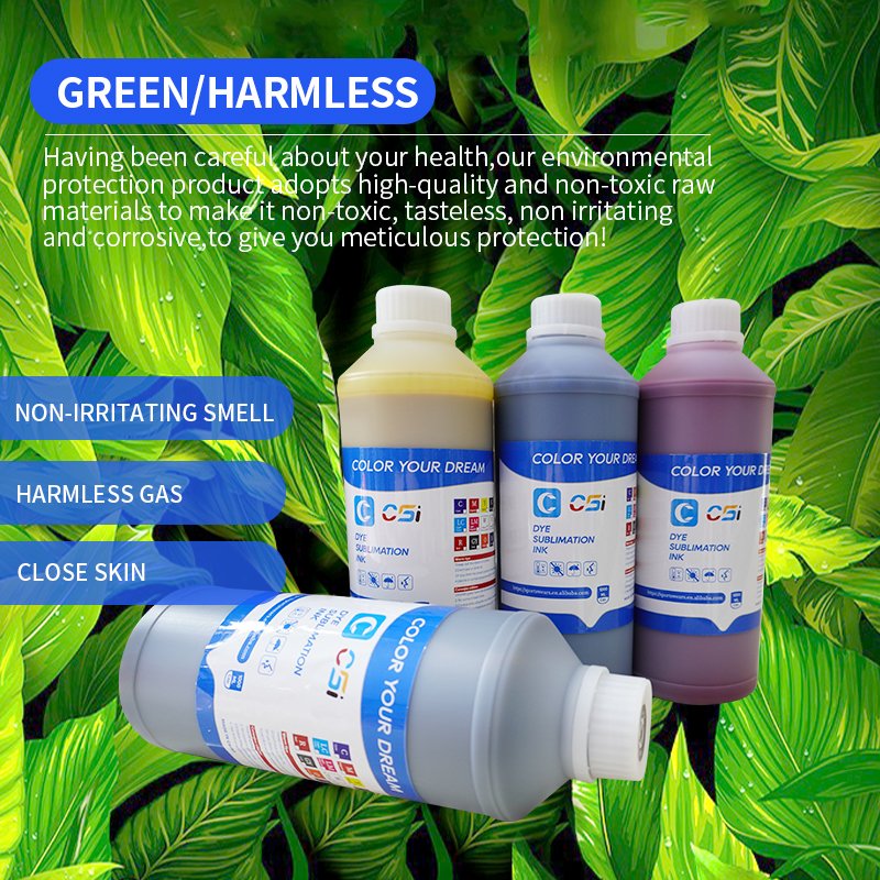 Factory hot sale 1000ml Good Vivid Colors Dye Sublimation Ink For Transfer Printing