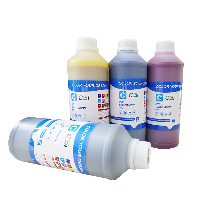 Factory hot sale 1000ml Good Vivid Colors Dye Sublimation Ink For Transfer Printing