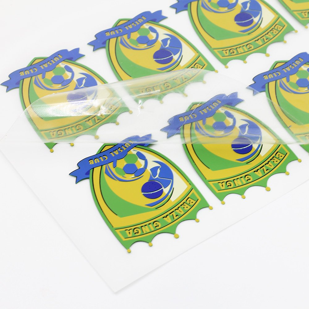 Factory Supplier Custom Logo Clothes Printing Fabric Heat Press Transfer Film Vinyl Sticker Labels For T-shirt