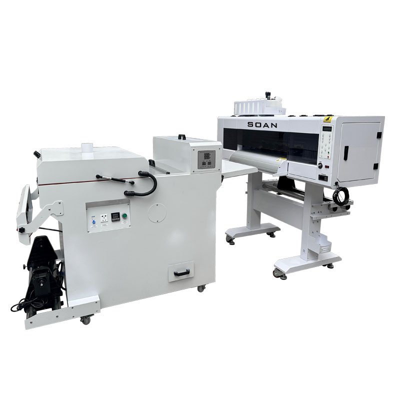 New arrival A1 DTF Printer A1 Size T Shirt DTF Printer 2 I3200/I1600 Heads With Hoson Board DTF Printer 60cm Machine