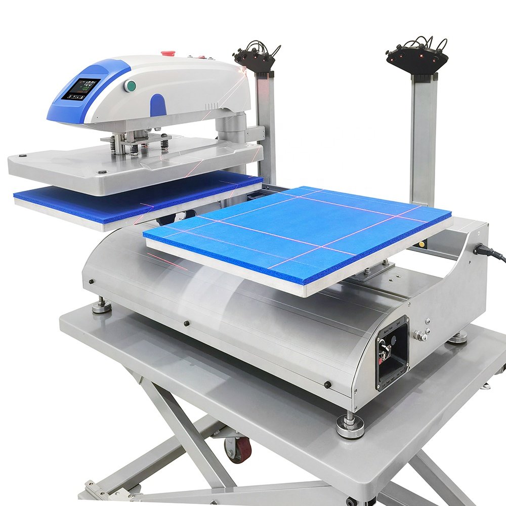 40x50cm Double Head Automatic Electric Transfer Machine For Business Tshirts