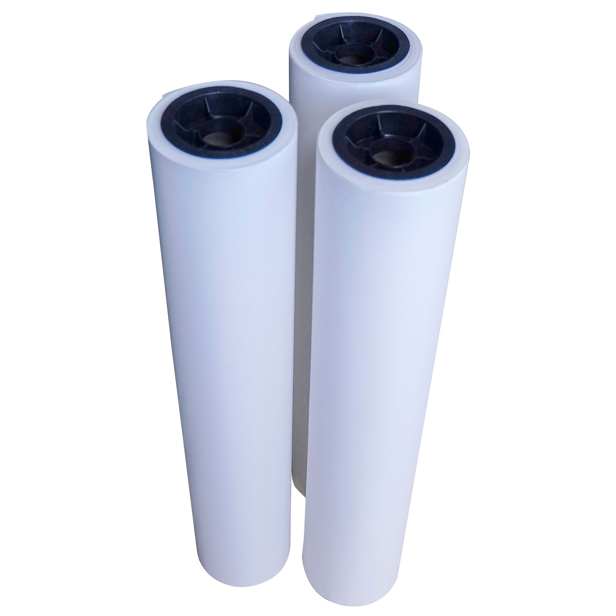 Wholesale 52gsm 64in x 3280ft Dye Sublimation Paper Roll for Heat Press Transfer Printing 3in Core for T-shirt Printing US Stock