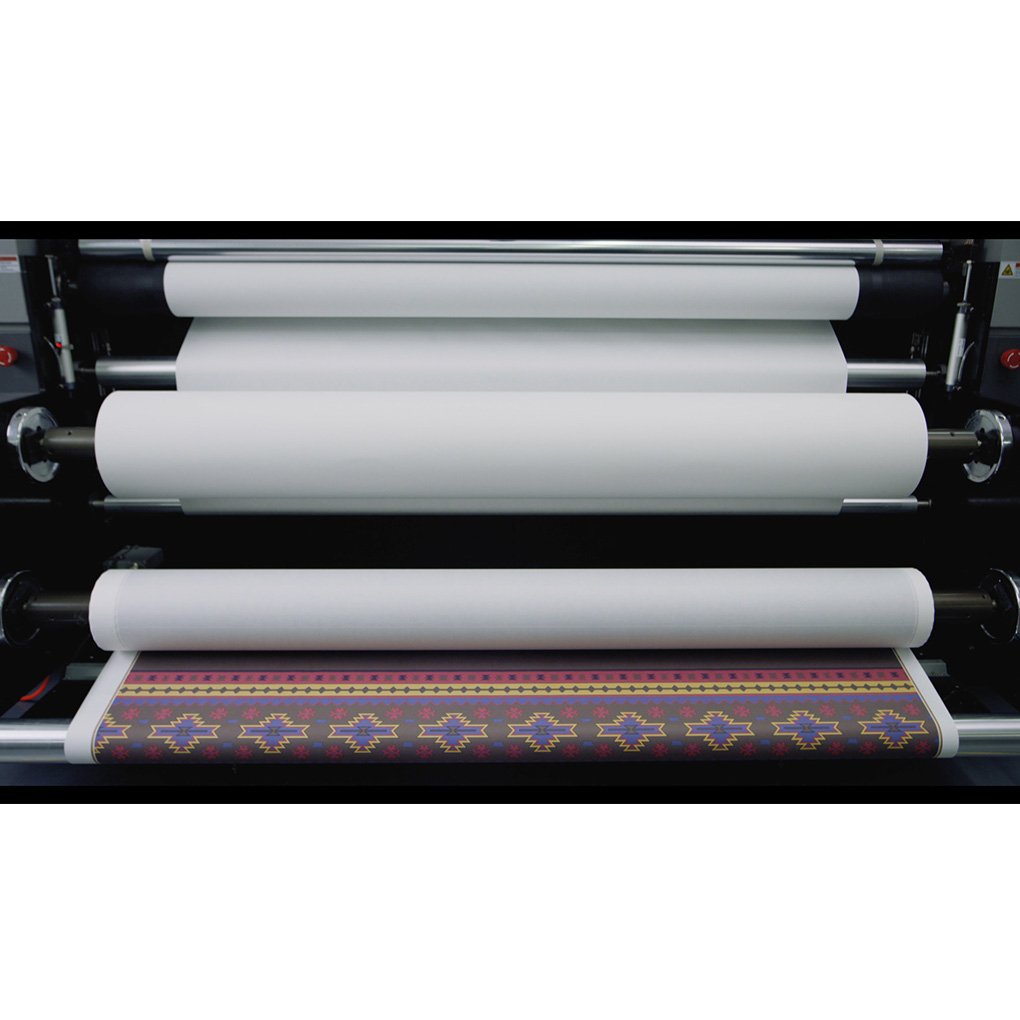 Wholesale 52gsm 64in x 3280ft Dye Sublimation Paper Roll for Heat Press Transfer Printing 3in Core for T-shirt Printing US Stock