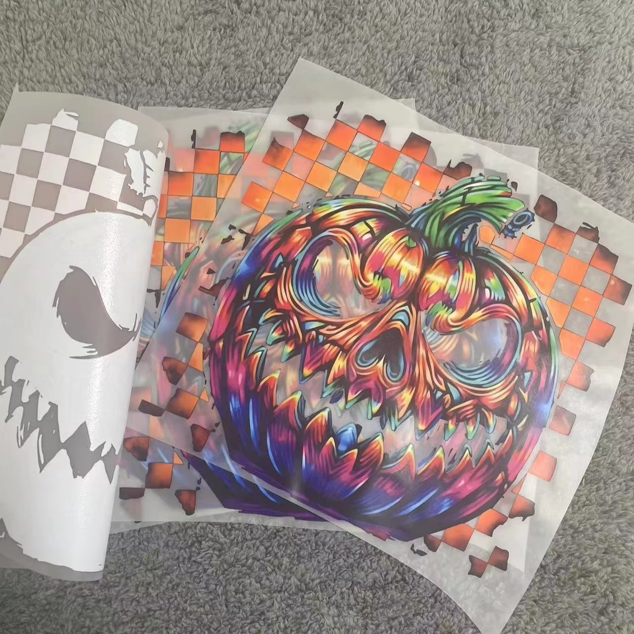 wholesale durable brand dtf transfer ready to press heat transfer cowboy designs iron On Heat Transfer Sticker