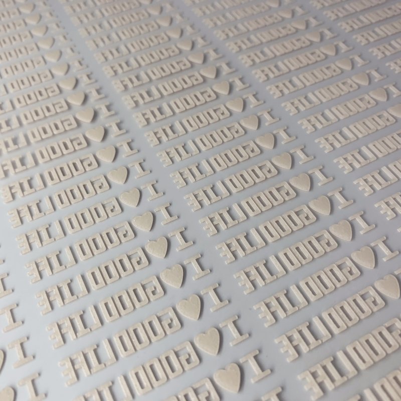 Custom Raised Silicone Heat Transfer Sticker Logo Embossed 3d Silicone Heat Transfer Printing Label for Clothing