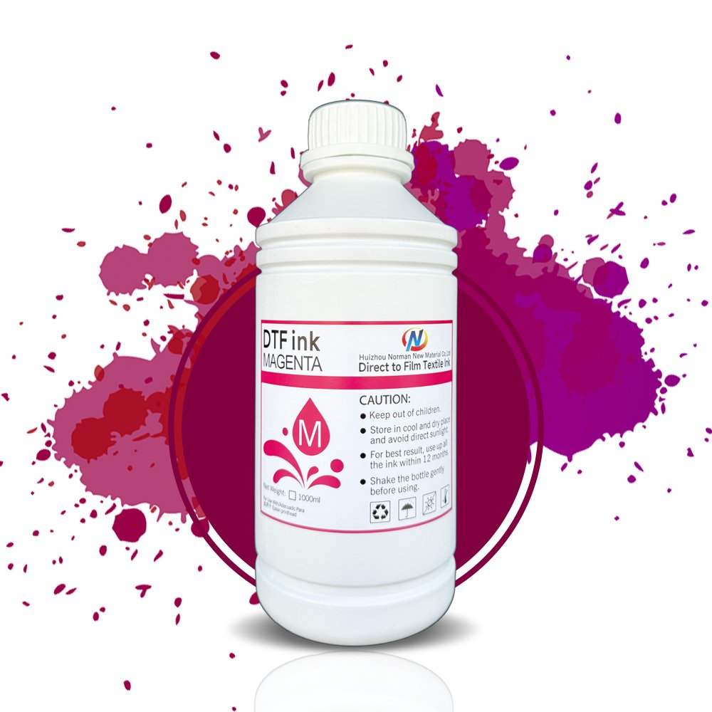 Premium DTF Ink and Film for Digital Printing Bright Colors, Fast Drying, Cold/Hot Peel, Ideal for T-Shirt Transfers