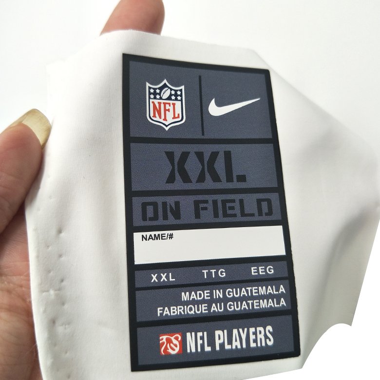 Transfer Printing cheap custom neck labels size label tag offset printing neck label for clothes