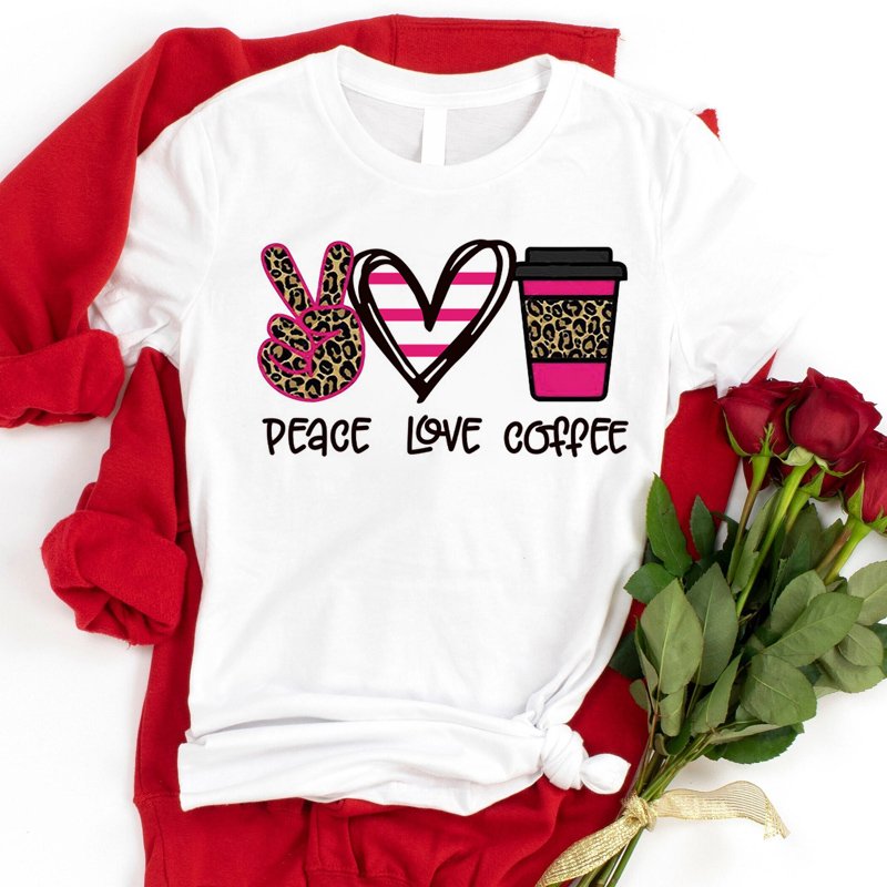 Valentines' Day Custom Heat Transfer Printing Screen Print Heat Press Iron On Dtf Transfers For T Shirts