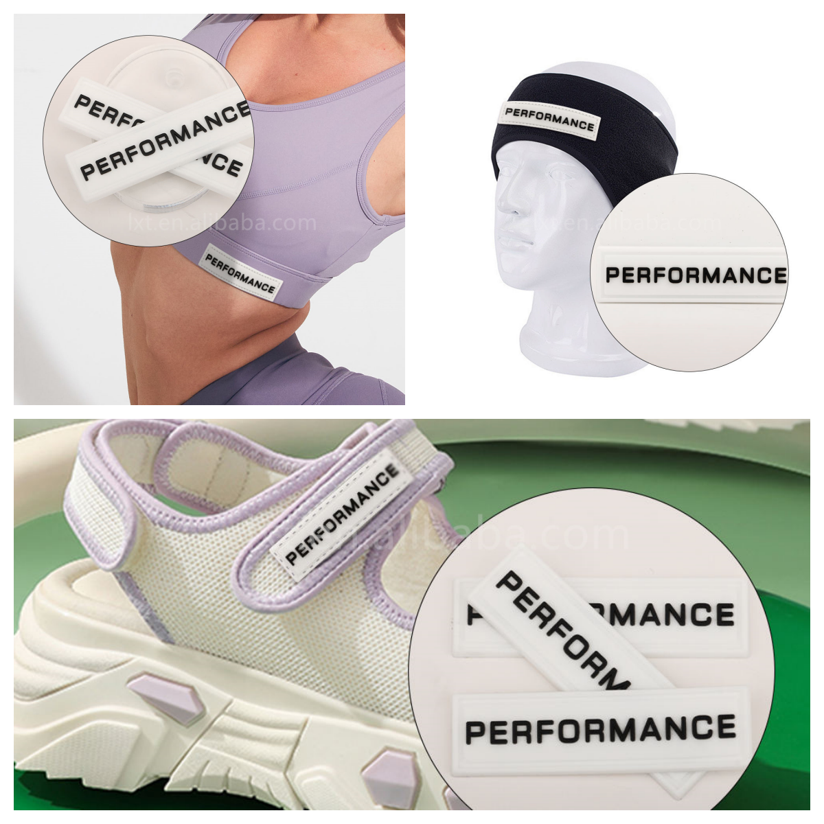 Custom 3D Silicone Heat Transfer for Custom Transfer Print clothing Labels