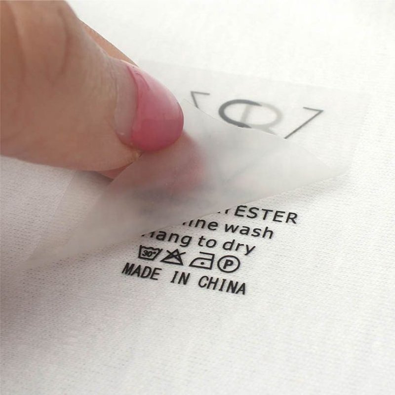 Custom High Density Heat Transfer 3D Logo Rubber Silicone Heat Transfer Label Iron On Transfer Print On T-Shirt