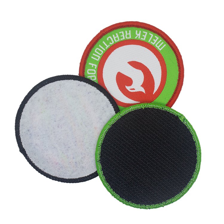 Badges Manufacture Custom Dye Sublimation Heat Transfer Cartoon Embroidered Logo Patches for Clothing