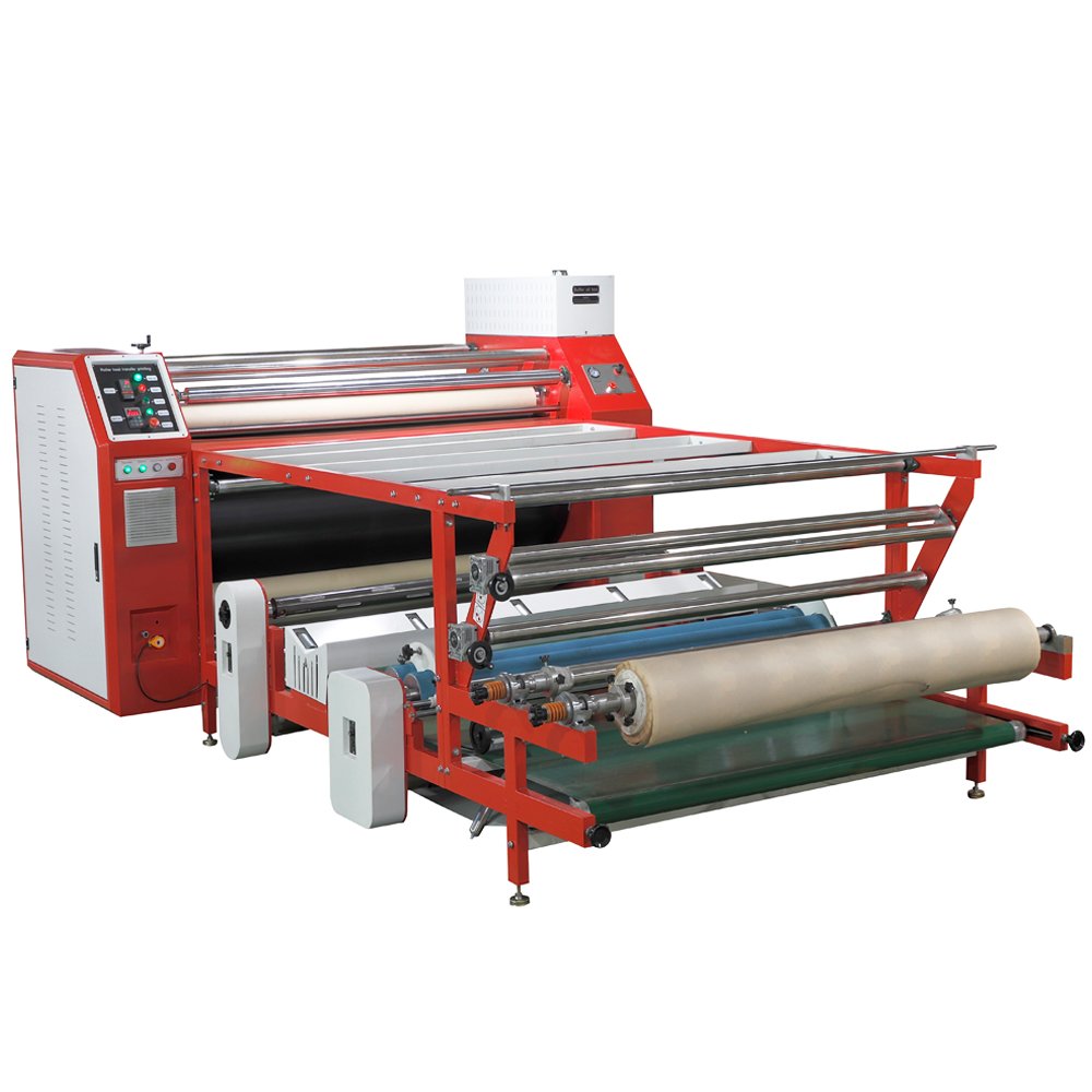 Roll to roll heat transfer machine,large size heat transfer printing machine for sale