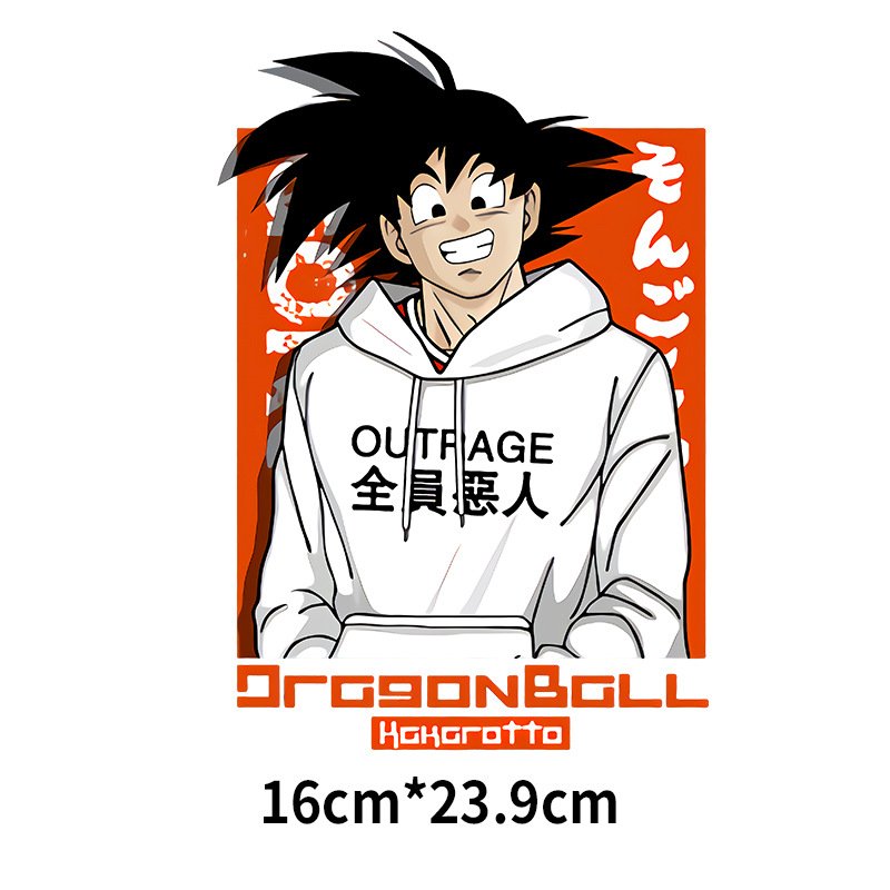 wholesale high quality t-shirt transfer printing,iron on Japan cartoon design printing sticker