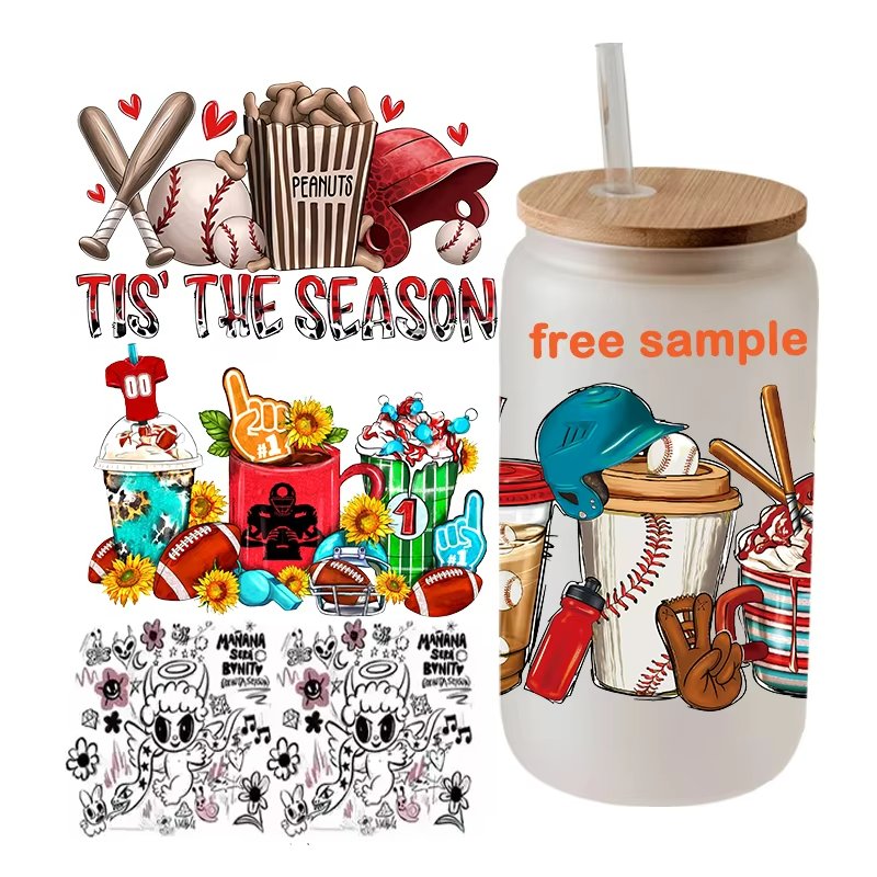 Wholesale DIY UVDTF Sticker 10000+ Designs Waterproof and Washable Custom Size for Mugs Heat Transfer Printing