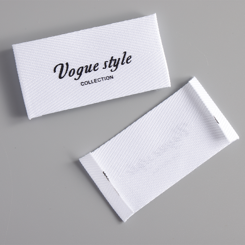 Woven Label Clothing Tag Garment Labels Factory Wholesale Customized Women's Shoes Satin Printed Labels Main Sport Shoes