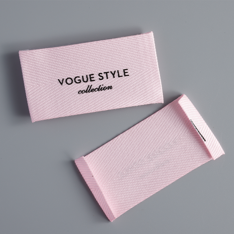 Woven Label Clothing Tag Garment Labels Factory Wholesale Customized Women's Shoes Satin Printed Labels Main Sport Shoes