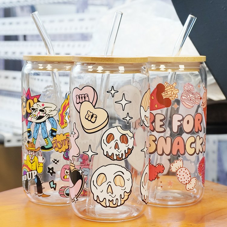 High Quality Wholesale Hot Sale 6000 New Design Waterproof uvdtf Cup Wraps 3D Transfer Label Stickers