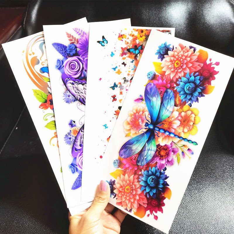Custom Waterproof UV DTF Cup Wrap Transfers Sticker 16oz Vinyl Wrap Glass Cups Label for Cup Wraps Transfer Printing
