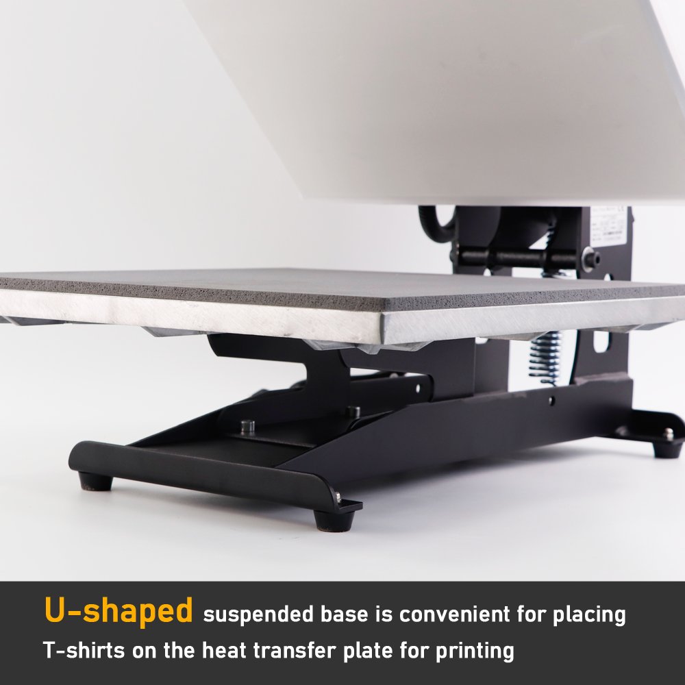 Guangzhou Warehouse 38*38CM High Pressure Sublimation Heat Transfer Press Machine 15*15inch Heat Press T-shirt printing Machine