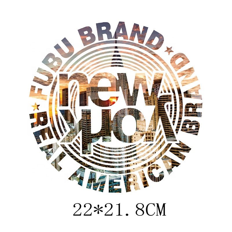 Hot Sale Custom Fashion Designs Logo Plastisol Printing DTF Ready to Press Heat Transfer Sticker Labels for Clothes