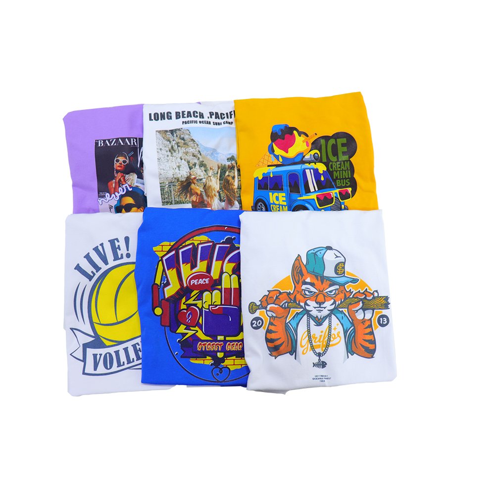 Digital T-shirt Textile Printing Machine A4 CMYKWW DTF Impressora L805 DTF Printer With Oven Dryer