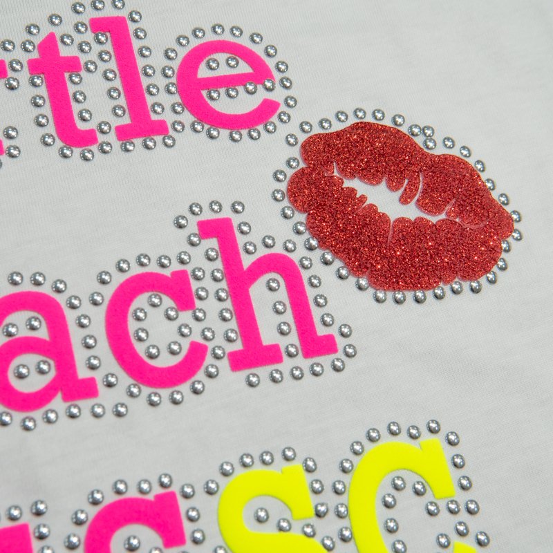 EYD Heat Transfer Embossed Print Patch Iron On Custom Rhinestones T Shirt Hoodie Logo Heat Transfer Printing