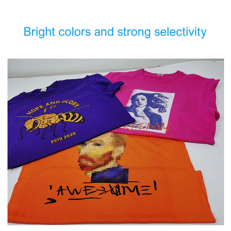Hot Sale 60cm 30cm 33cm Dtf Printer Film Paper Heat Transfer Pet Film Roll 60 30cm A3 A4 Dtf Pet Film For Dtf Printer printing