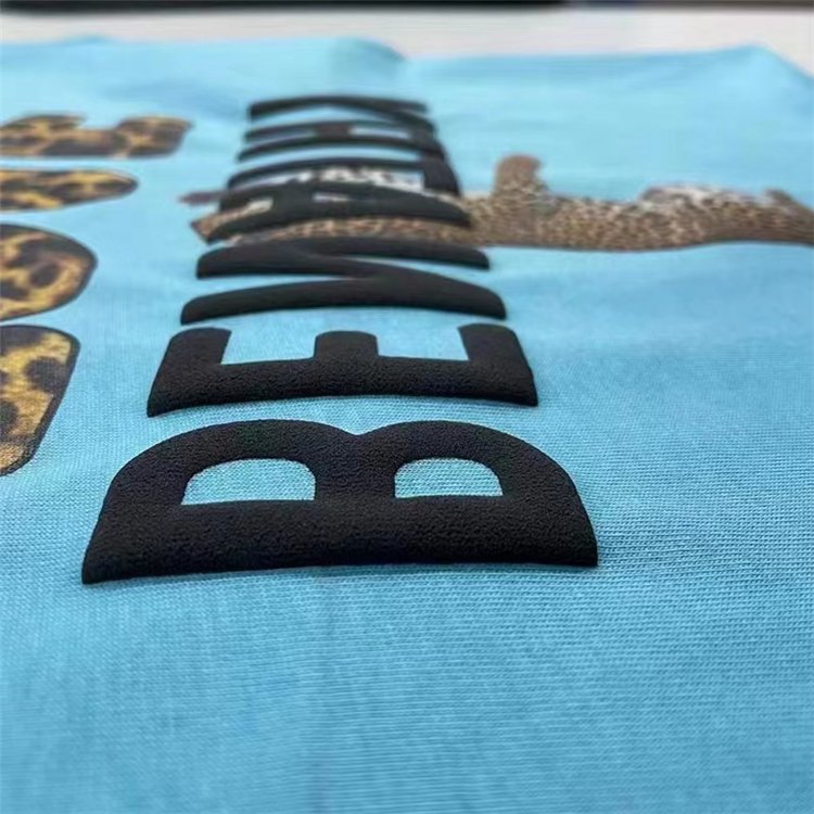 Custom PUFF Vinyl Heat Transfer Sticker PUFF Heat Transfer Printing for Clothes