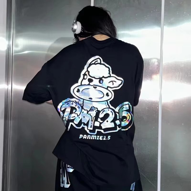 High Quality Custom Reflective Holographic Heat Transfer Film Garments Shoes Bags Easy Application Heat Press Transfer Printing