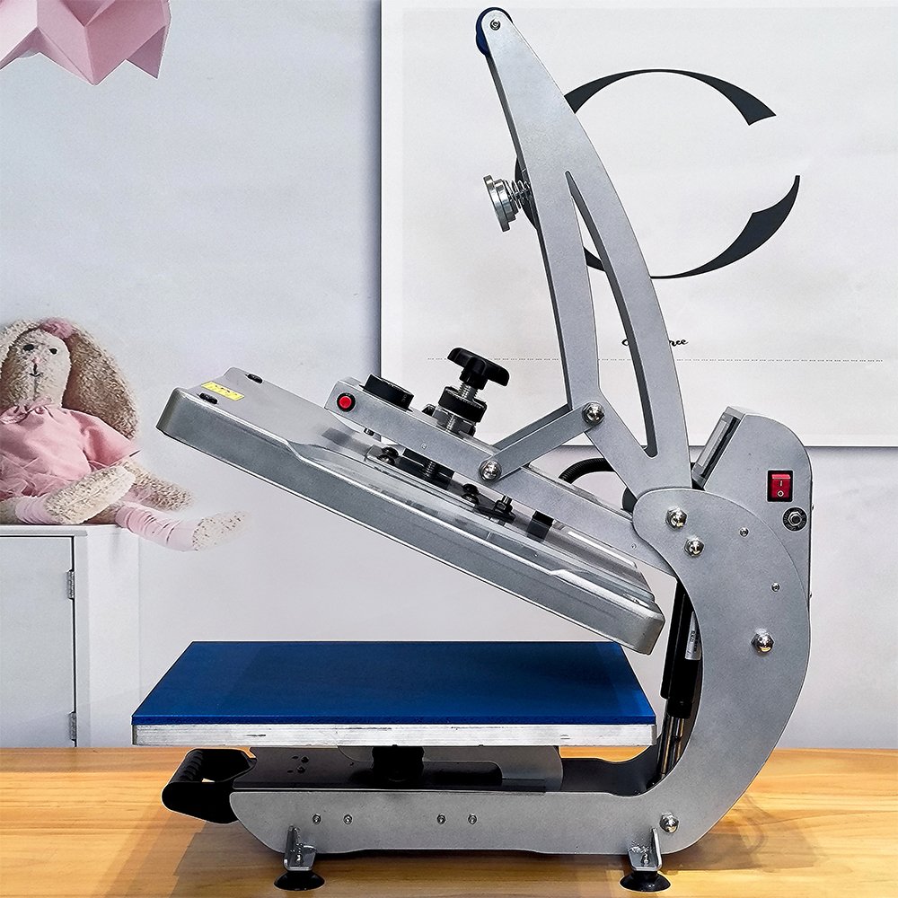 16x20 Air Shock Slide Drawer Semi Auto Open Sublimation T shirt Transfer Printing Heat Press Machine