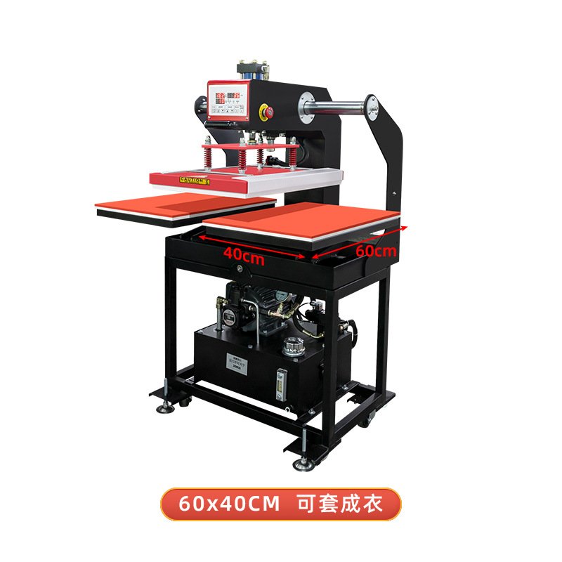 Large size 40x60 cm hydraulic automatic heat press 16*24 inches sublimation printing machine heat transfer machine for shirt